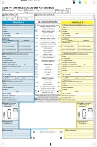 Europees Schadeformulier Frans Car Travel Docs